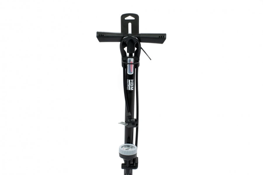 HBM Professionele Fietspomp Met Manometer En Adapterset - Image 2