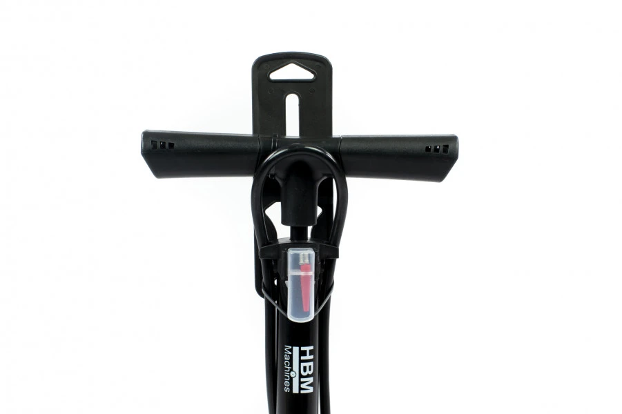 HBM Professionele Fietspomp Met Manometer En Adapterset - Image 4