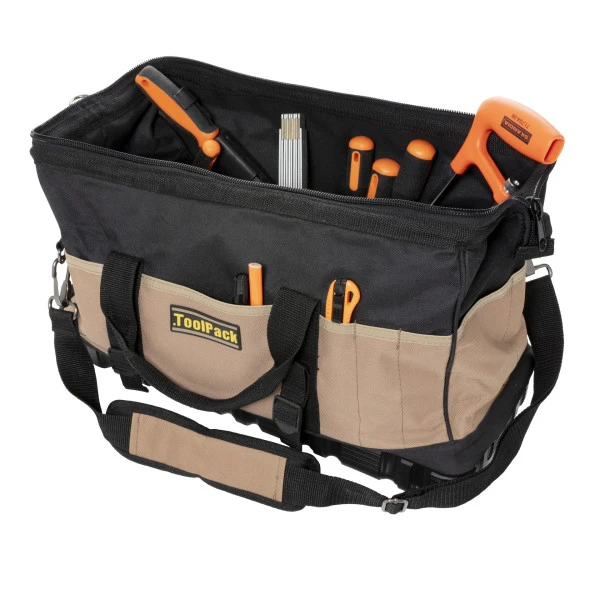 ToolPack Robuuste Klassieke Gereedschapstas XXL