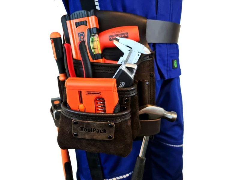 ToolPack Industriele Gereedschapsholster, Extra Brede Riemlus - Image 4