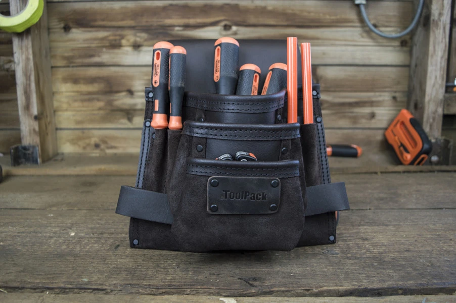 ToolPack Industriele Gereedschapsholster, Extra Brede Riemlus - Image 2