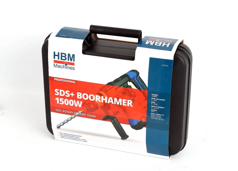 HBM SDS+ Boorhamer/Breekhamer 1500 W - Image 12