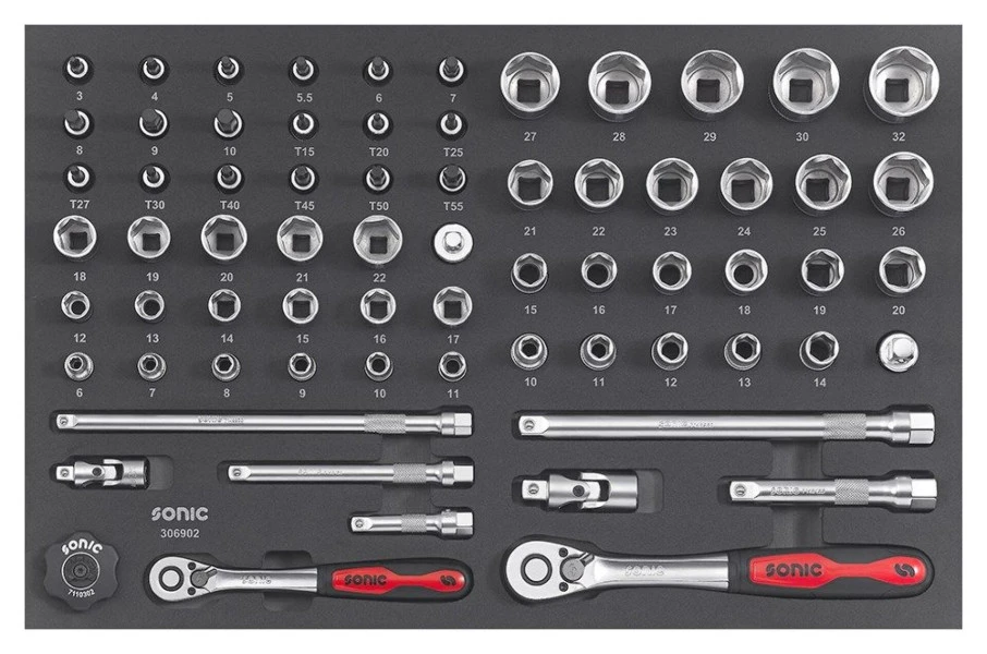 Sonic Next S8 Gevulde Gereedschapswagen 197-delig - Image 2