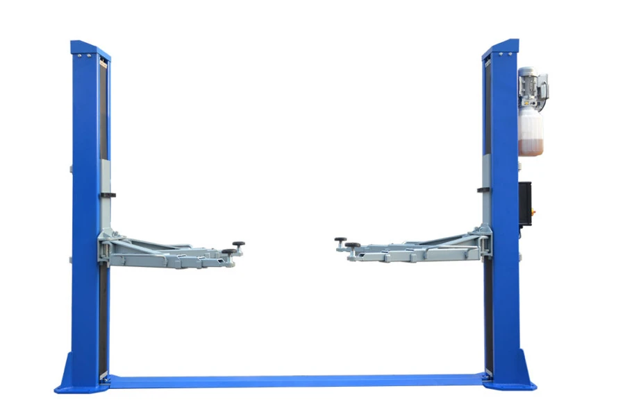 HBM 2 Hydraulische 2 Koloms Hefbrug Met Elektronische Ontgrendeling 5500 Kg - Image 4