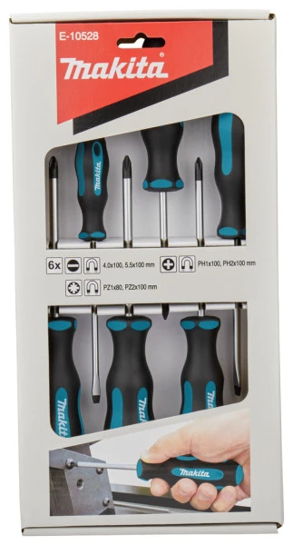 Makita Schroevendraaierset 6-delig E-10528 - Image 3