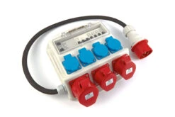 HBM 3 X 400 Volt En 4 X 230 Volt Verdeelblok - Randaarde