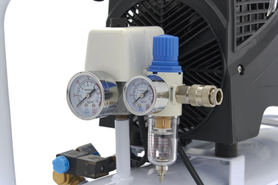 HBM Professionele Low Noise Compressor - 1.5 PK - 30 Liter Model 2 - Image 7