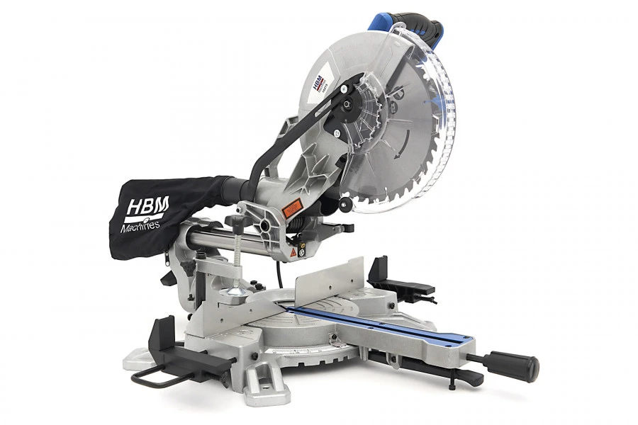 HBM 254 X 70 Mm Radiaalzaag, Afkortzaag, Trekzaag Met Laser