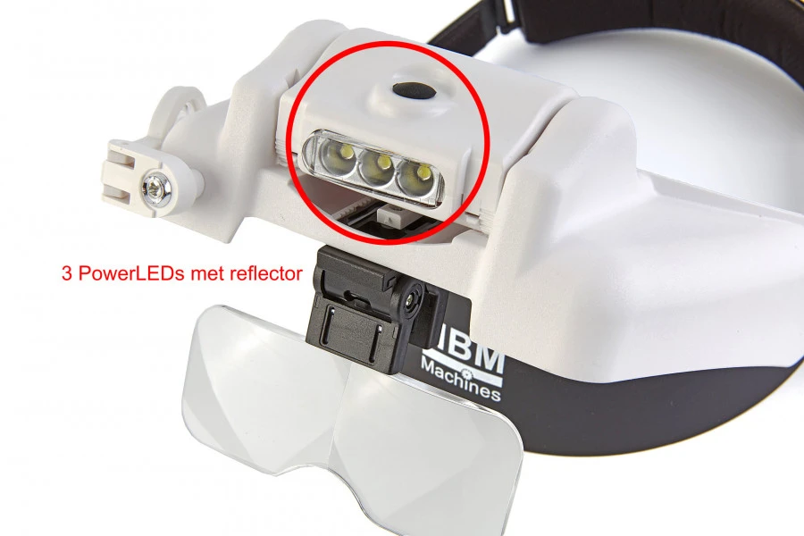 HBM Luxe Loupe Bril Met 5 Lenzen - Image 3