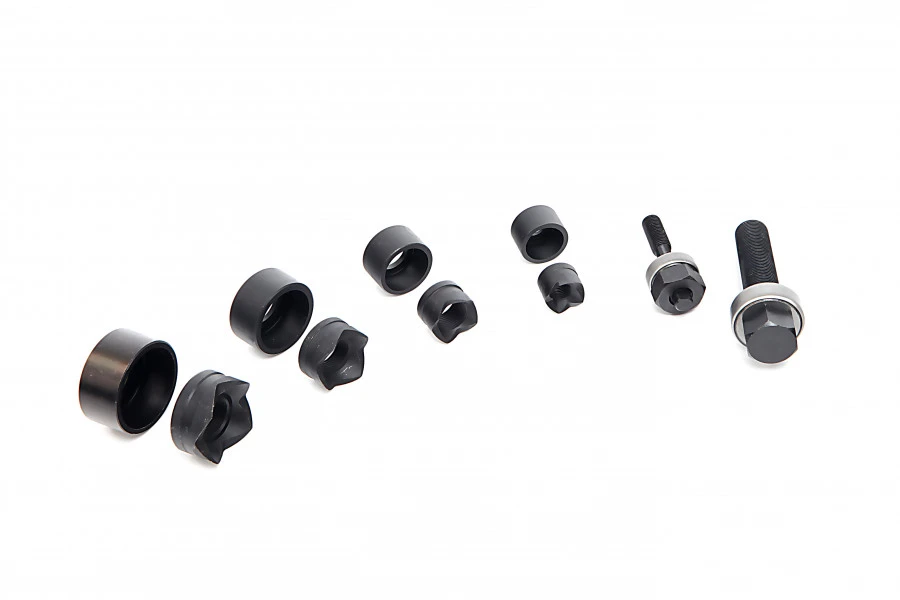 HBM 4 Delige Plaatpons / Schroefpons Set