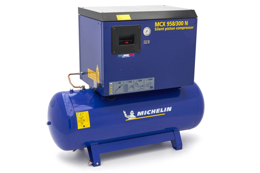Michelin 7,5 PK 270 Liter Geluidgedempte Compressor MCX 958/300 N NW - Image 2