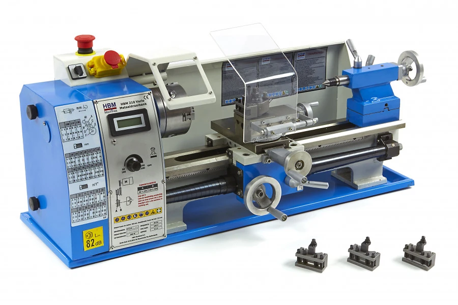 HBM 210 Vario Metaaldraaibank Met HBM A0 Snelwisselhouder - Image 2