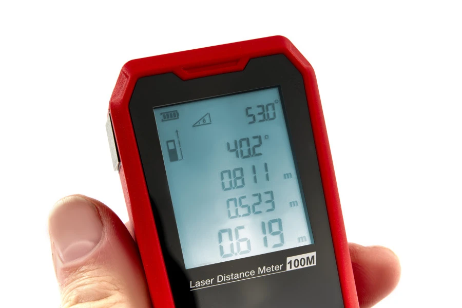 HBM Professionele 100 Meter Laser Afstandsmeter - Image 4