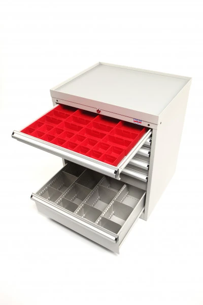 HBM 6 Laden Profi Gereedschapskast 72 X 58 X 80 Cm Beige - Image 2