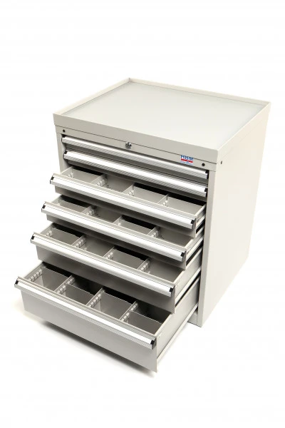 HBM 6 Laden Profi Gereedschapskast 72 X 58 X 80 Cm Beige - Image 4