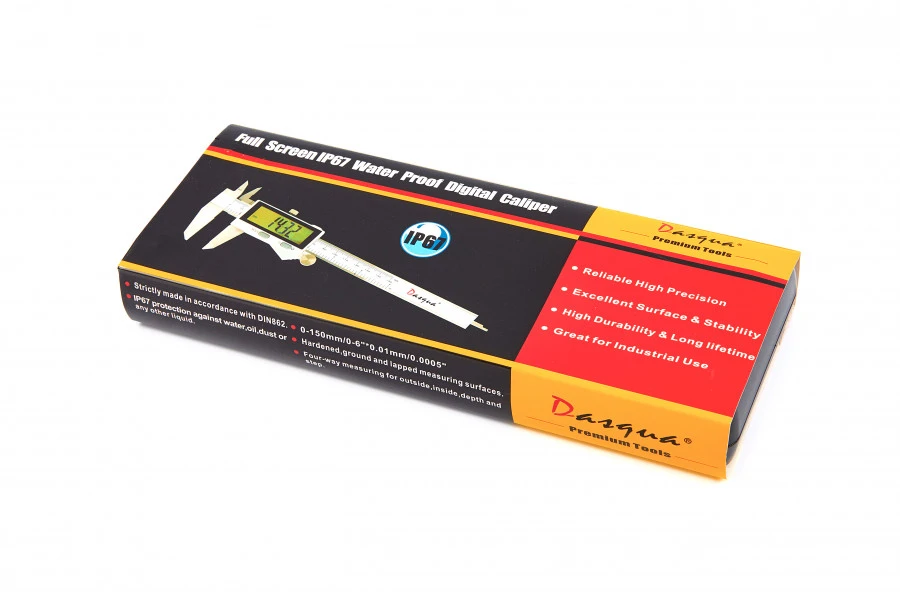 Dasqua IP67 Water Bestendige 150 Mm Digitale Schuifmaat, Groot Scherm - Image 8