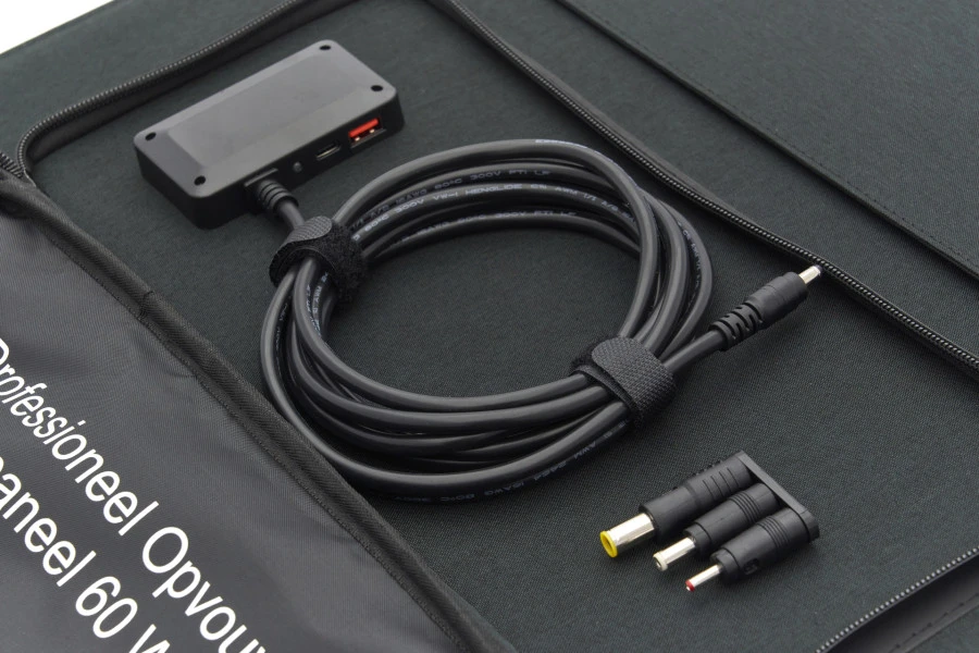 HBM Professioneel Opvouwbaar Zonnepaneel 60 Watt - Image 8