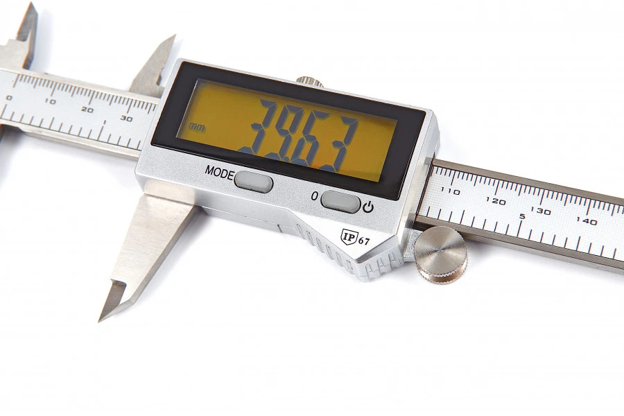 Dasqua IP67 Water Bestendige 150 Mm Digitale Schuifmaat, Groot Scherm - Image 4