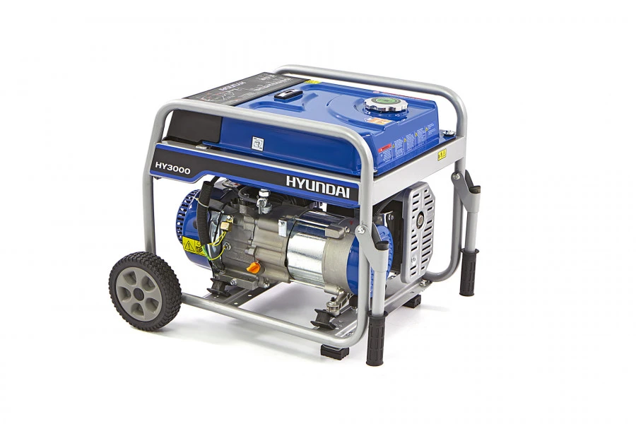 Hyundai 55021FHKD 2600 Watt Generator, Aggregaat Met 200 Cc OHV-Benzinemotor, 230V - Image 3