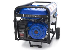 HBM 4300W Generator, Aggregaat Met 389 Cc Benzinemotor, 2 X 230 V / 12 V