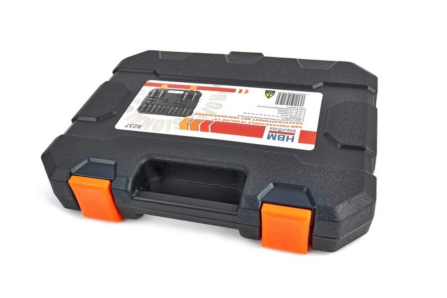 HBM Professionele 18 Delige 1/2" Krachtdoppenset Met Verlengstukken - Image 5