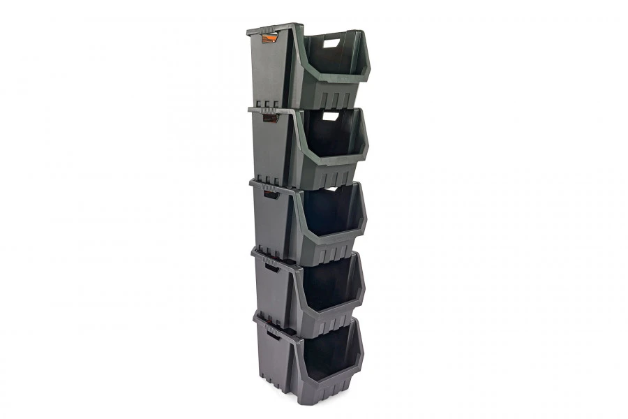 TACTIX Opbergbak, Stapelbaar, 45,5 X 58 X 40 Cm - Image 6