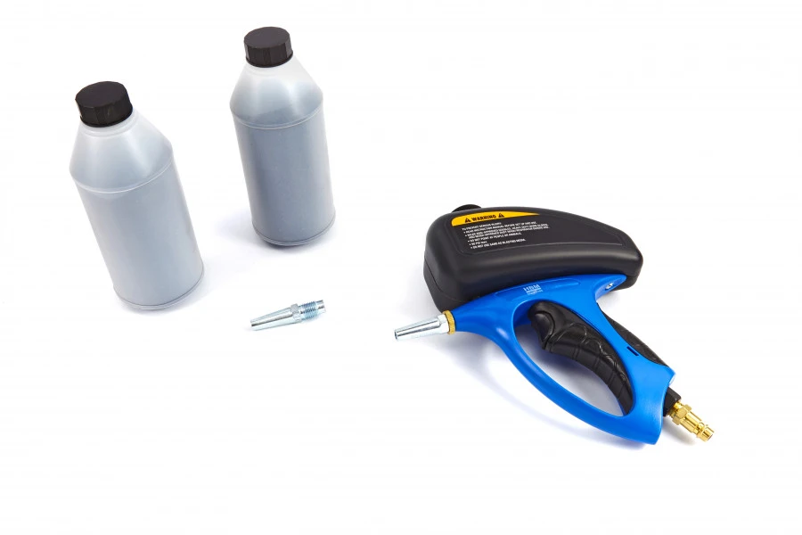 HBM Spot Straalpistool Inclusief 2 Kg Gritt En 2 Nozzles