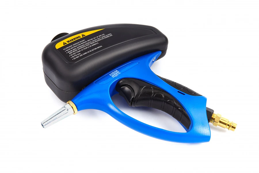 HBM Spot Straalpistool Inclusief 2 Kg Gritt En 2 Nozzles - Image 2