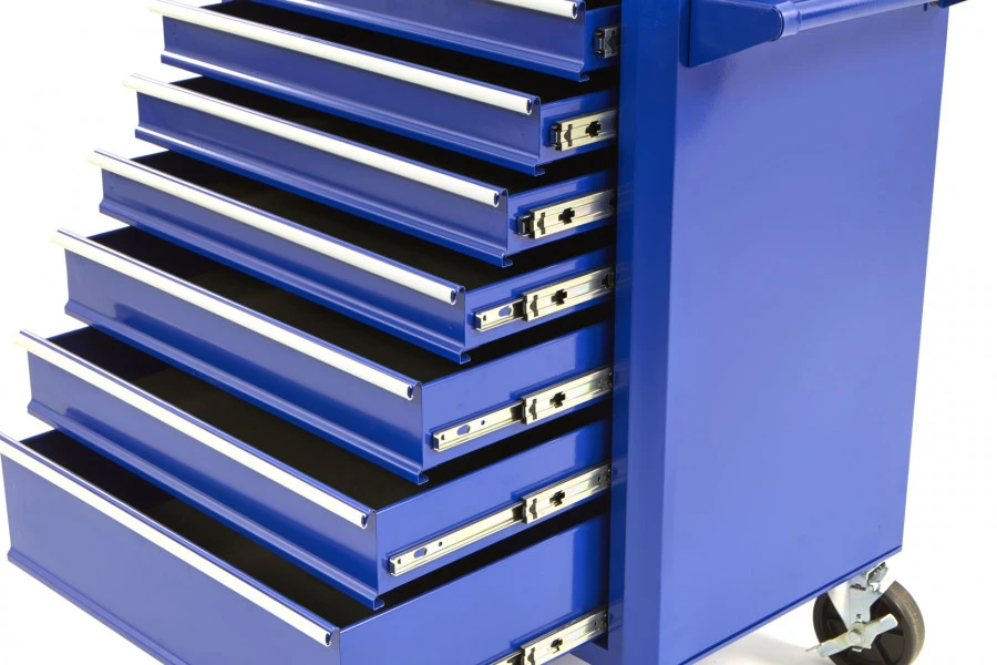 HBM Gereedschapswagen 7 Laden 66 Cm, Blauw - Image 4