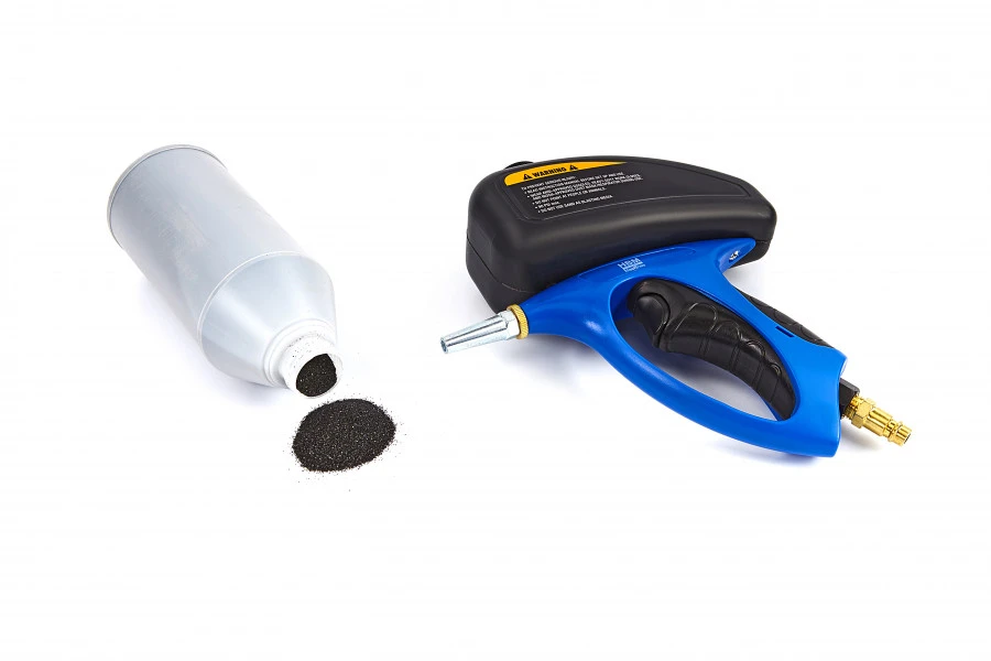 HBM Spot Straalpistool Inclusief 2 Kg Gritt En 2 Nozzles - Image 5