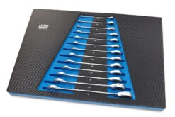 HBM 13 Delige Ring, Ratel, Steeksleutelset INCH In Carbon Foam Inlay Voor Gereedschapswagen