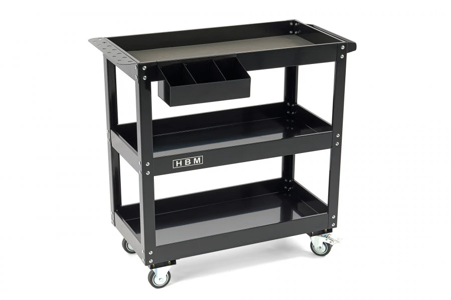 HBM Deluxe 3 Laags Universele Verrijdbare Gereedschapswagen - Image 2
