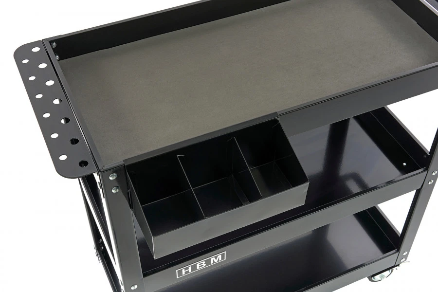 HBM Deluxe 3 Laags Universele Verrijdbare Gereedschapswagen - Image 6