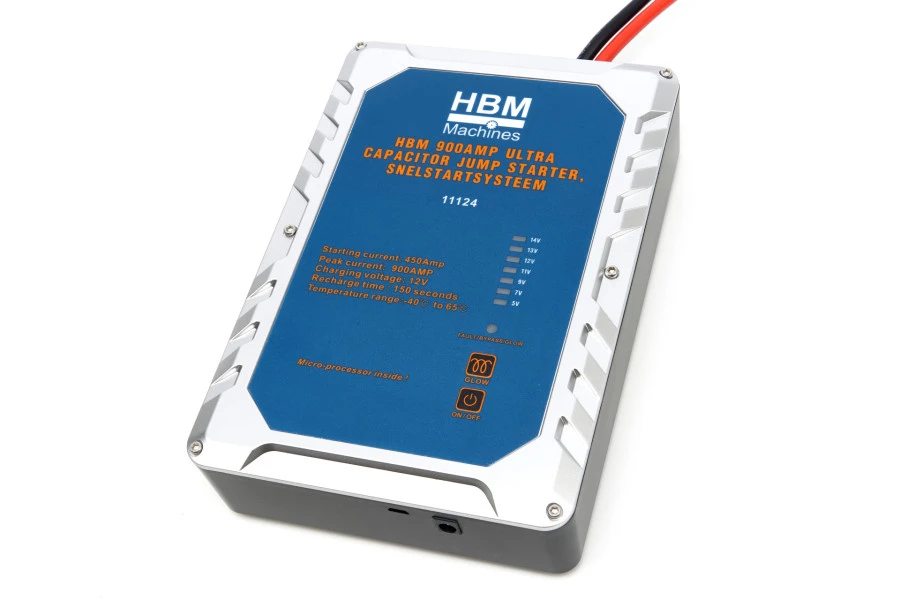 HBM 1600AMP Ultra Capacitor Jumpstarter, Snelstartsysteem - Image 3