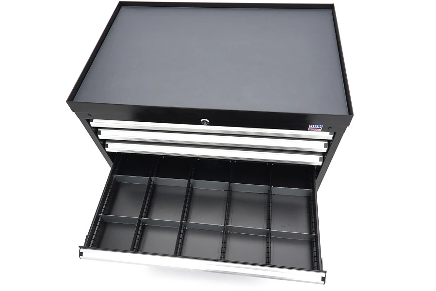 HBM 6 Laden Profi Gereedschapskast 88 X 58 X 80 Cm Zwart - Image 10