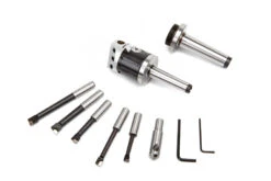 HBM 50 Mm MC2 En MC3 Kotterkop Met 5 HM Beitels En Flycutter