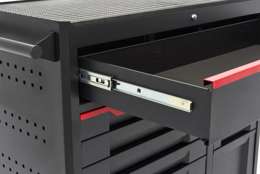 HBM Gereedschapswagen 12 Laden, 106 Cm, Zwart - Image 5