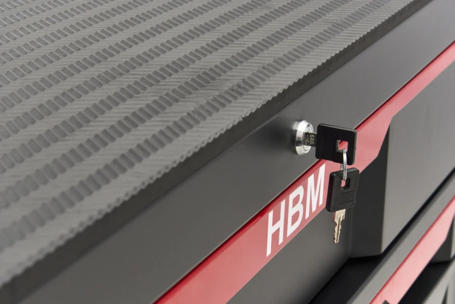 HBM Gereedschapswagen 12 Laden, 106 Cm, Zwart - Image 8