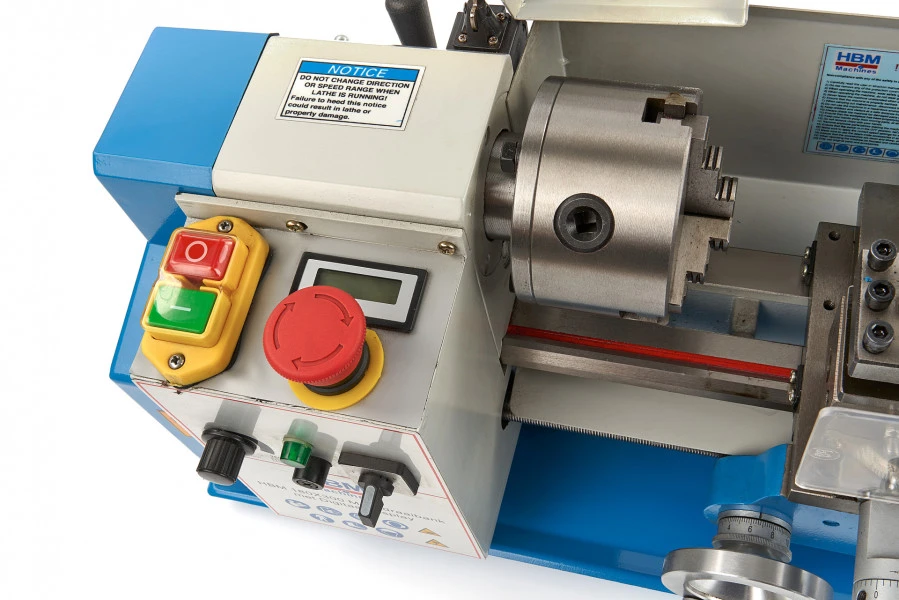 HBM 180 X 300 Metaaldraaibank Met Digitaal Display - Image 4