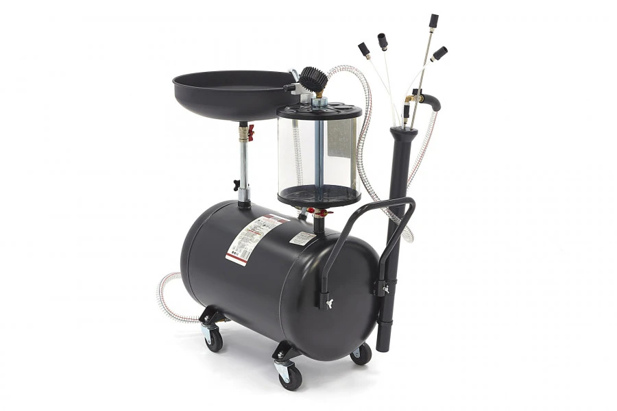 HBM 70 Liter Olie Opvangsysteem / Olie Afzuiger, Olie Remover Extra Laag - Image 9