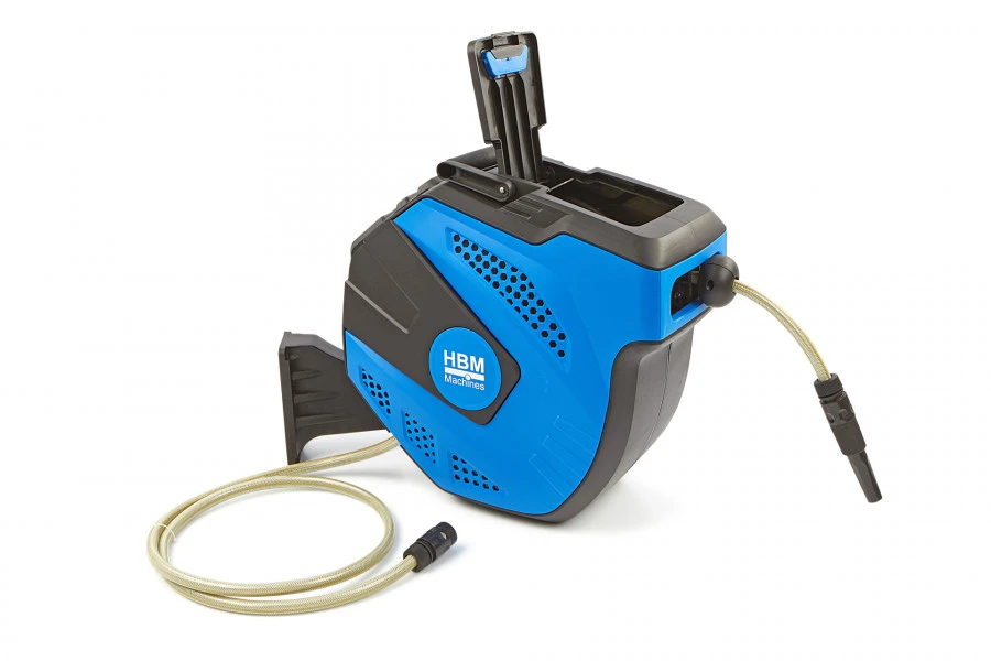 HBM Professionele Wandslangenbox, Waterhaspel, Tuinslanghaspel - Image 2