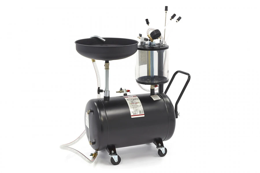 HBM 70 Liter Olie Opvangsysteem / Olie Afzuiger, Olie Remover Extra Laag - Image 3