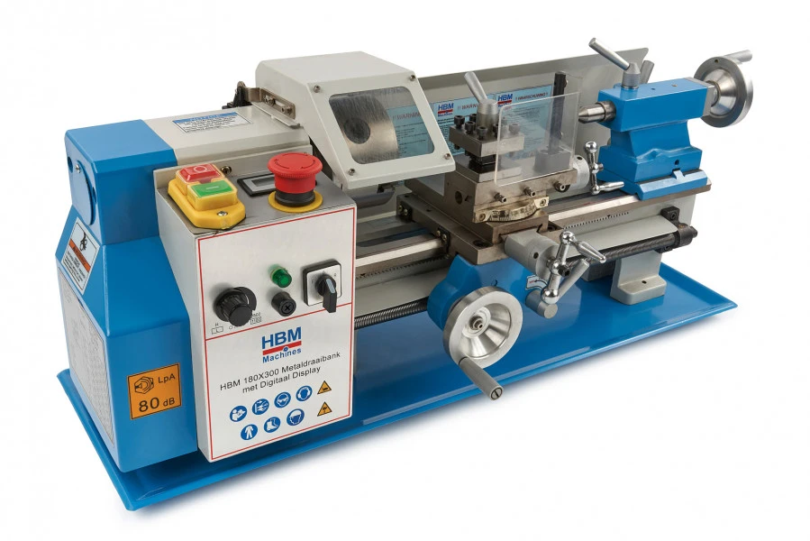 HBM 180 X 300 Metaaldraaibank Met Digitaal Display - Image 2