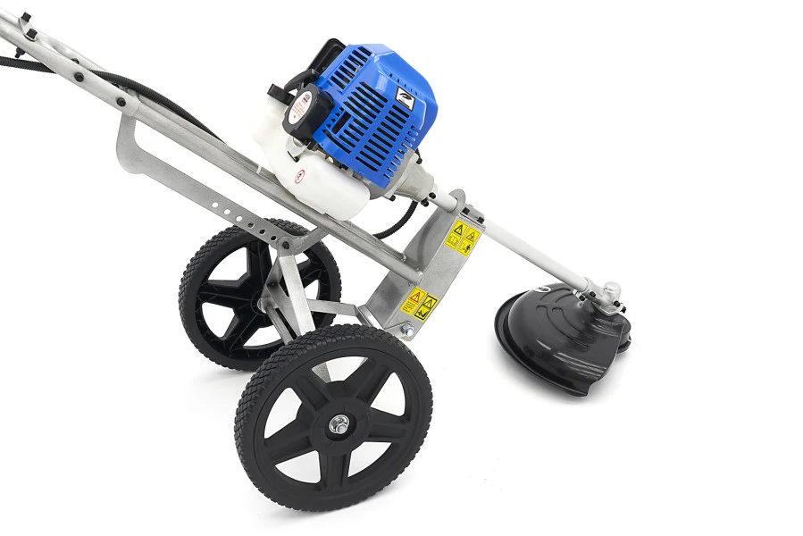 HBM Mobiele 52 Cc Grastrimmer / Kantenmaaier Met 2-Takt Benzinemotor En Wielen - Image 8