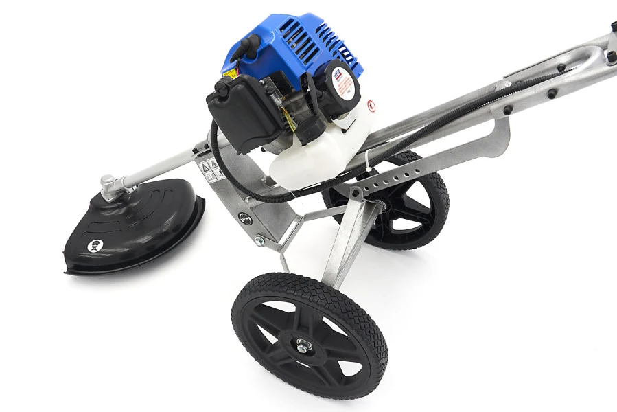 HBM Mobiele 52 Cc Grastrimmer / Kantenmaaier Met 2-Takt Benzinemotor En Wielen - Image 10