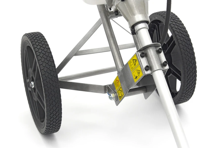 HBM Mobiele 52 Cc Grastrimmer / Kantenmaaier Met 2-Takt Benzinemotor En Wielen - Image 12