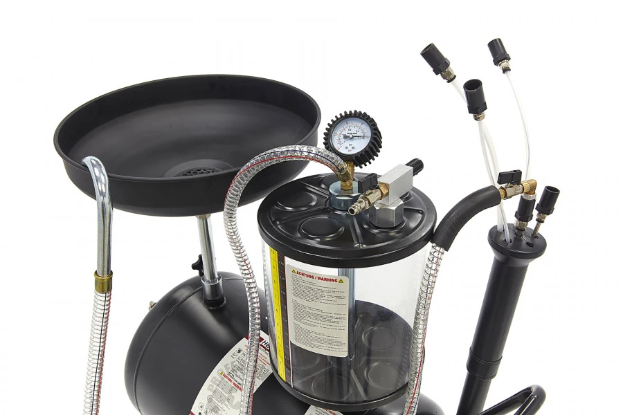 HBM 70 Liter Olie Opvangsysteem / Olie Afzuiger, Olie Remover Extra Laag - Image 6