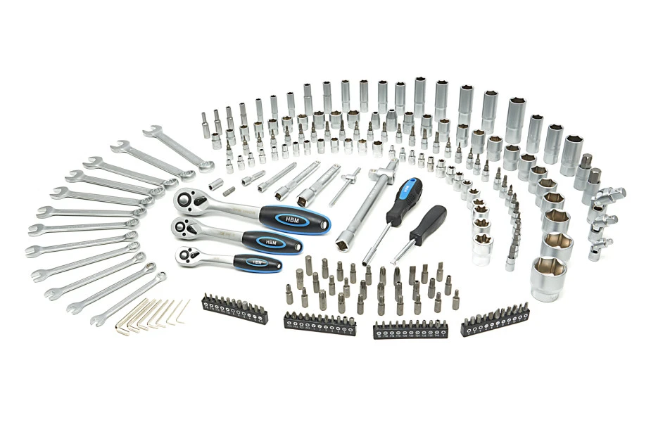 HBM 216-delige Doppenset, Metrische Maten