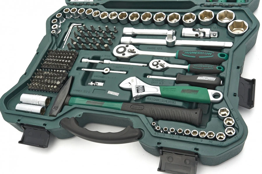 Mannesmann Professionele 303-delige Gereedschapkoffer - Gereedschapsset - Image 5
