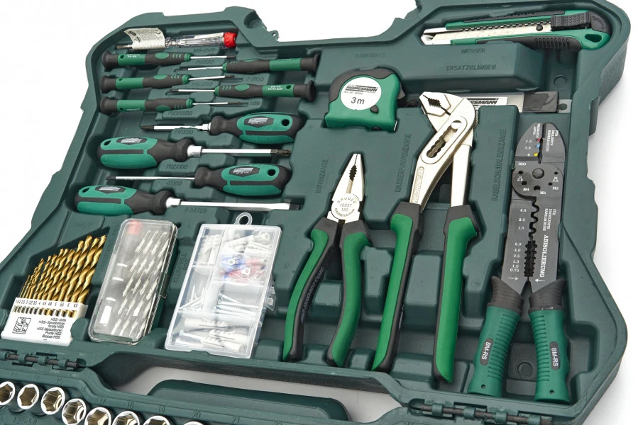 Mannesmann Professionele 303-delige Gereedschapkoffer - Gereedschapsset - Image 6